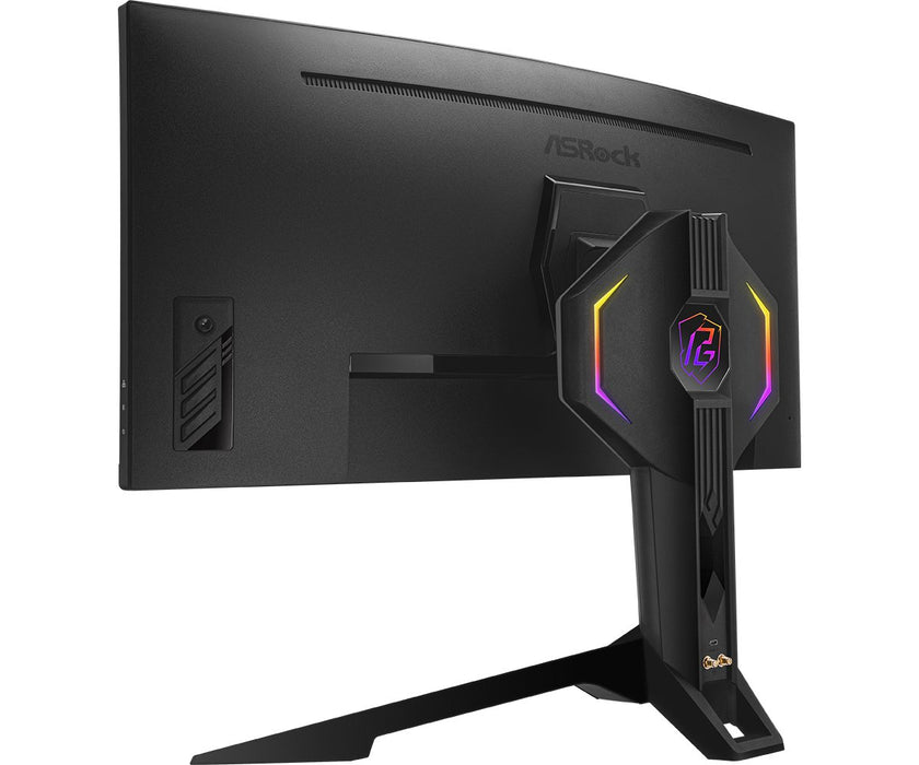 EAN 4710483937446 - Asrock PG34WQ15R3A pantalla para PC 86,4 cm (34") 3440 x 1440 Pixeles Wide Quad HD OLED Negro imagen 2