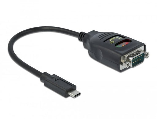 EAN 4043619640386 - DeLOCK 64038 cable de serie Negro 0,15 m USB Tipo C imagen 1