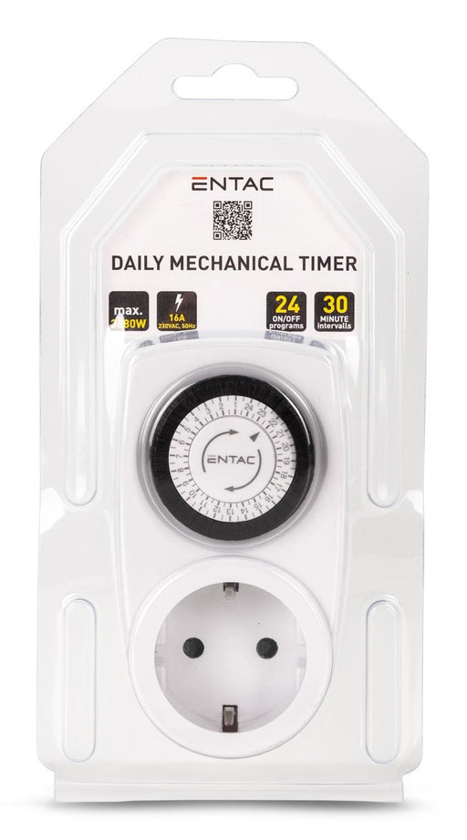 EAN 5999097987323 - Entac EMT24-1E adaptador de enchufe eléctrico Blanco, Negro imagen 2