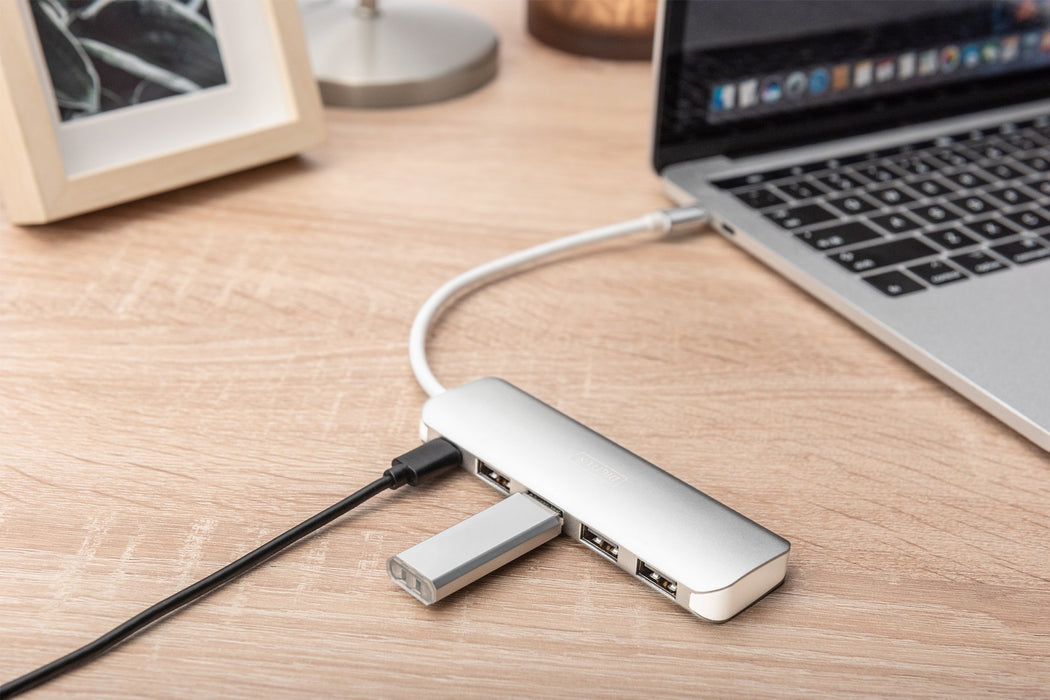 EAN 4016032455653 - Digitus DA-70242-1 hub de interfaz USB 3.2 Gen 1 (3.1 Gen 1) Type-C 5000 Mbit/s Plata imagen 9