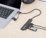 EAN 766623181006 - Manhattan 181006 hub de interfaz USB 3.2 Gen 1 (3.1 Gen 1) Type-A 5000 Mbit/s Gris imagen 5