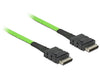 EAN 4043619852116 - DeLOCK 85211 cable de señal 0,5 m Negro, Verde imagen 1