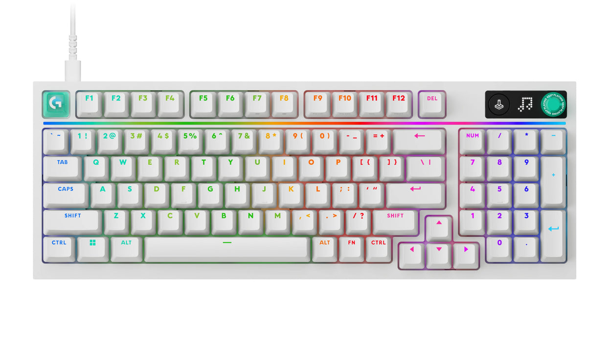 EAN 5099206137554 - Logitech G G316 X 98 teclado Juego USB QWERTY Español Blanco imagen 1