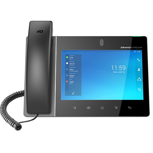 EAN 6947273703860 - Grandstream Networks GXV3480 teléfono IP Negro imagen 1