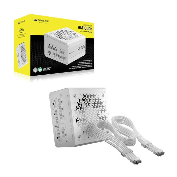 EAN 0840440431084 - Corsair RM Series RM1000e unidad de fuente de alimentación 1000 W 24-pin ATX ATX Blanco imagen 2