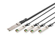 EAN 4016032485001 - Digitus DN-81322 Cable de fibra óptica e InfiniBand SFP+ 4x QSFP+ Negro imagen 1