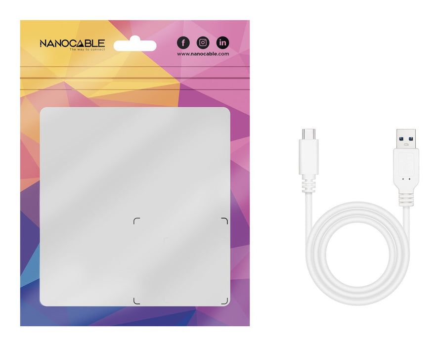 EAN 8433281014763 - Nanocable 10.01.2103-W cable USB USB 2.0 USB C USB A imagen 5