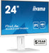 EAN 4948570123223 - iiyama ProLite XUB2497HSN-W1 pantalla para PC 60,5 cm (23.8") 1920 x 1080 Pixeles Full HD LED Blanco imagen 1