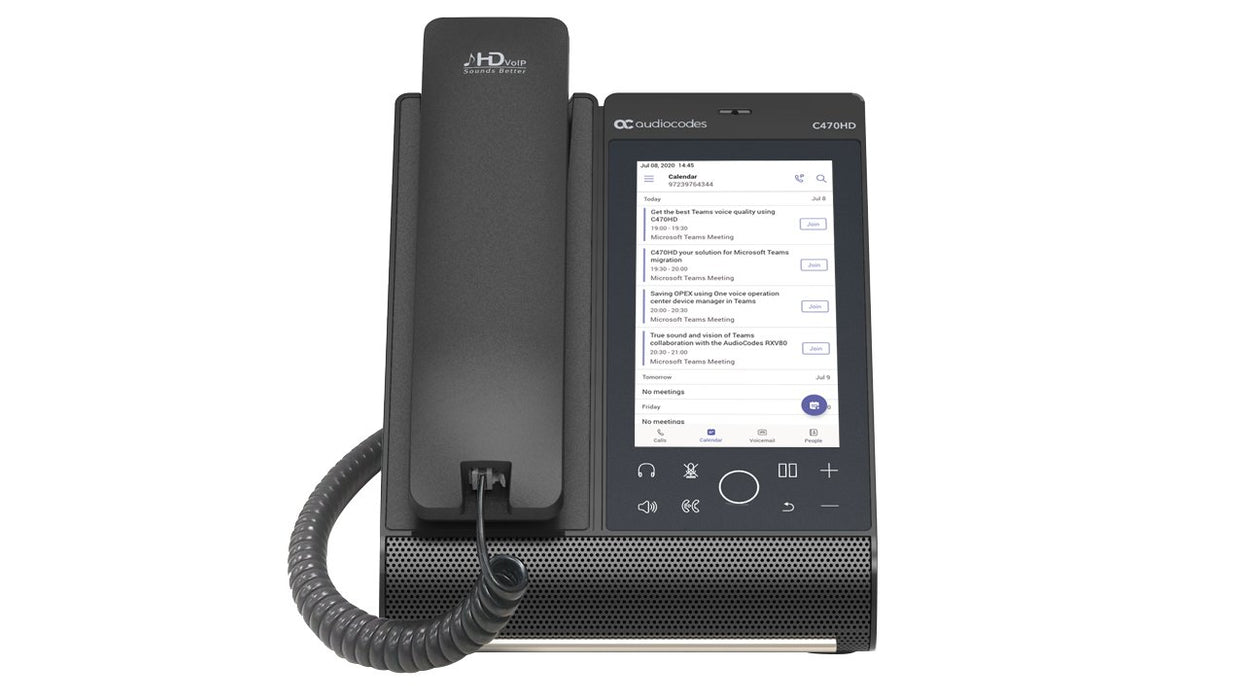 EAN 7290013346513 - AudioCodes C470HD teléfono IP Negro TFT Wifi imagen 10