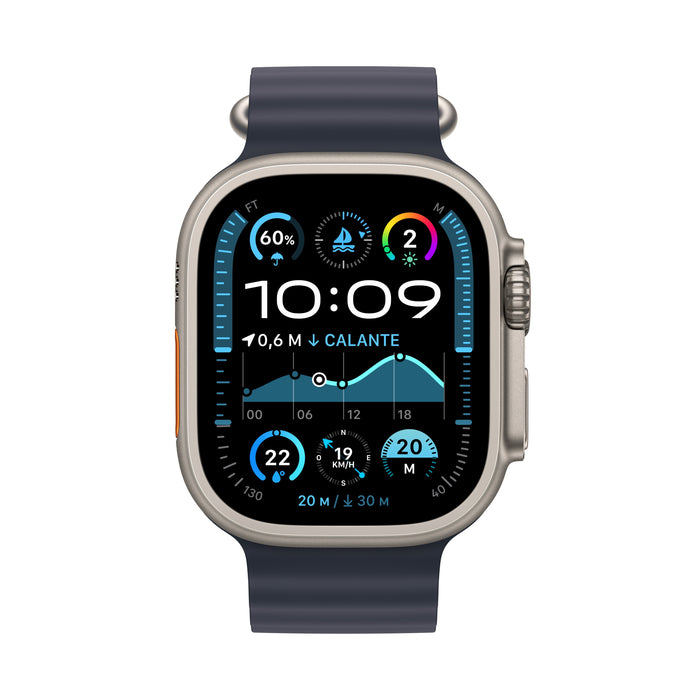 EAN 0195949580703 - Apple Watch Ultra 2 OLED 49 mm Digital 410 x 502 Pixeles Pantalla táctil 4G Titanio Wifi GPS (satélite) imagen 2