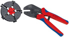 EAN 4003773066934 - Knipex 97 33 02 crimpadora Herramienta para prensar Azul, Rojo imagen 1