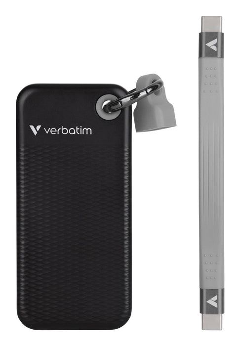 EAN 0023942324324 - Verbatim 32432 unidad externa de estado sólido 128 GB USB Tipo C 3.2 Gen 2 (3.1 Gen 2) Negro, Gris imagen 3