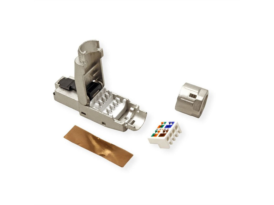 EAN 7630049627567 - VALUE 21.99.1804 conector RJ-45 Plata imagen 3