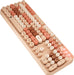 EAN 4250078173472 - KeySonic KSKM-8200M-RF (DE) teclado Ratón incluido Oficina RF inalámbrico QWERTZ Alemán Beige, Marrón, Ro imagen 2