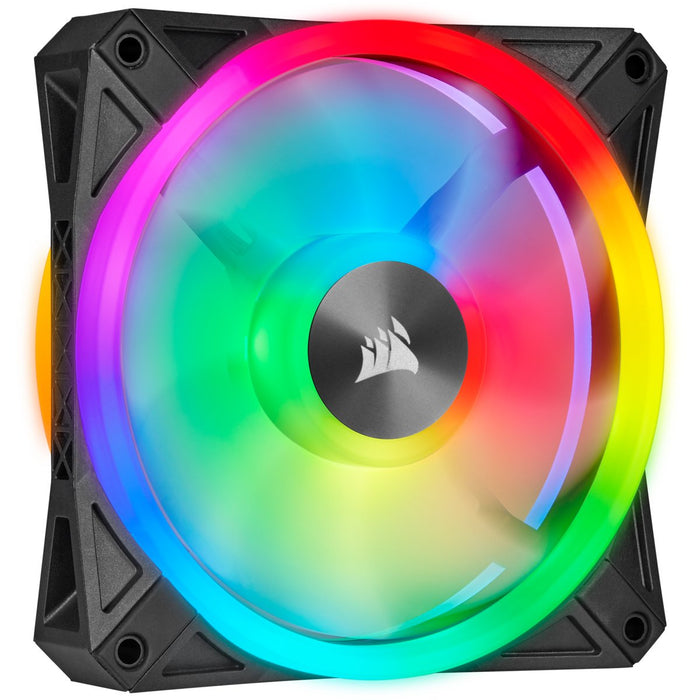 EAN 0840006611707 - Corsair iCUE QL140 RGB Carcasa del ordenador Ventilador 14 cm Negro, Gris imagen 1