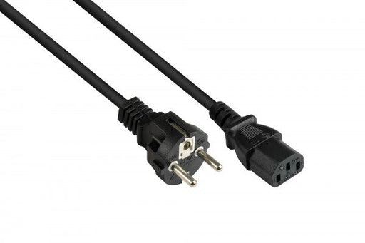 EAN 4014619602483 - Alcasa P0030-S050 cable de transmisión Negro 5 m Enchufe tipo E+F C13 acoplador imagen 1
