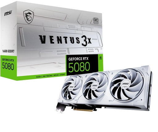 EAN 4711377292542 - MSI VENTUS GEFORCE RTX 5080 16G 3X OC WHITE tarjeta gráfica NVIDIA 16 GB GDDR7 imagen 1