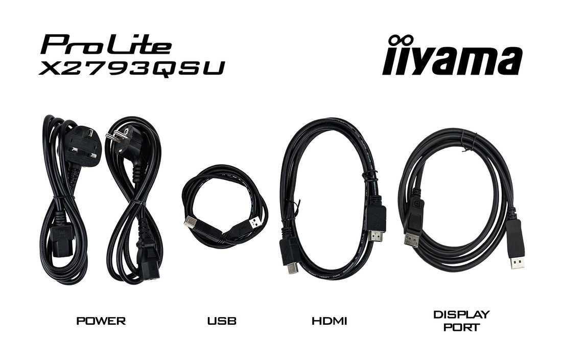 EAN 4948570126767 - iiyama ProLite X2793QSU-B1 pantalla para PC 68,6 cm (27") 2560 x 1440 Pixeles Quad HD LED Negro imagen 17