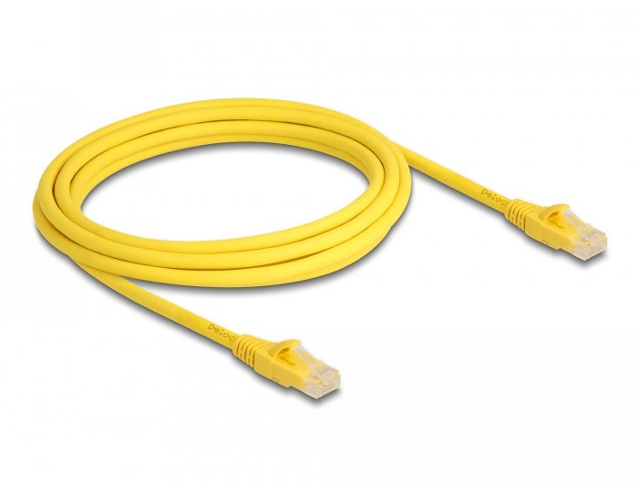 EAN 4043619801039 - DeLOCK 80103 cable de red Amarillo Cat6a U/UTP (UTP) imagen 1