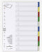 EAN 4005546657066 - Durable 6740 Separador en blanco con pestaña Polipropileno (PP) Multicolor imagen 1