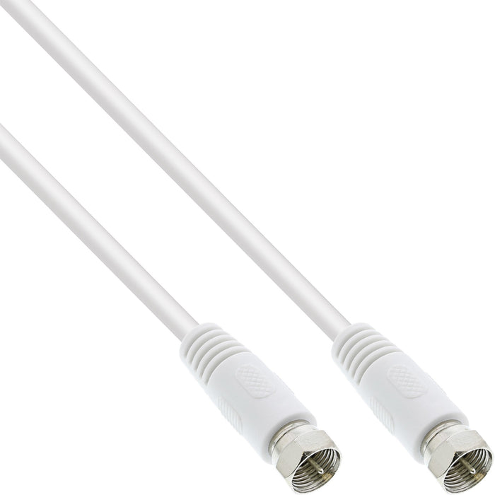EAN 4043718129546 - InLine 69350 cable coaxial SAT 0,5 m Tipo F Blanco imagen 1