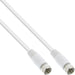 EAN 4043718129546 - InLine 69350 cable coaxial SAT 0,5 m Tipo F Blanco imagen 1