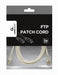 EAN 8716309044707 - Gembird PP22-0.5M cable de red Beige 0,5 m Cat5e imagen 5