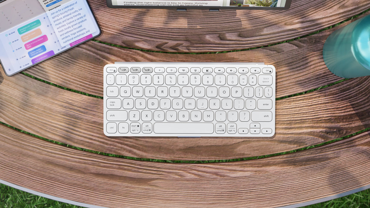EAN 5099206126046 - Logitech Keys-To-Go 2 QWERTZ Suizo Bluetooth Blanco imagen 10