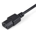 EAN 0065030855808 - StarTech.com PXT1001M cable de transmisión Negro C14 acoplador C13 acoplador imagen 3