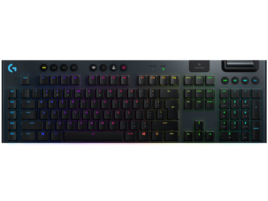 EAN 5099206082779 - Logitech G 920-009111 teclado Juego RF Wireless + Bluetooth QWERTY Internacional de EE.UU. Negro imagen 1