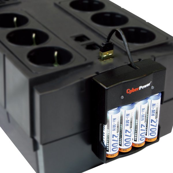 EAN 4712856270082 - CyberPower BR650ELCD sistema de alimentación ininterrumpida (UPS) 0,65 kVA 390 W 6 salidas AC imagen 3
