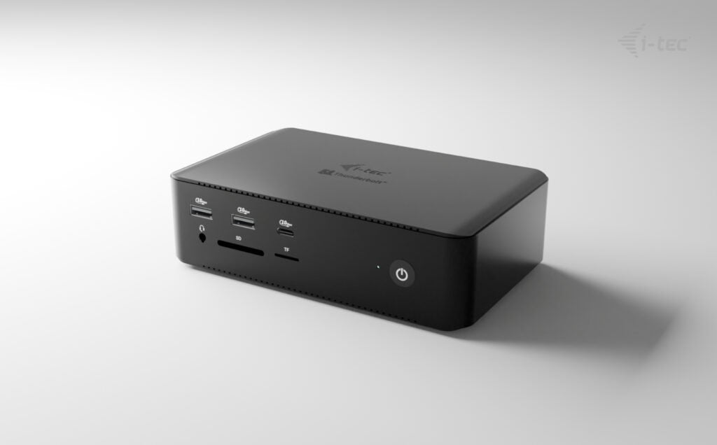 EAN 8595611707308 - i-tec TB5QUATTRODOCKPD base para portátil y replicador de puertos Alámbrico Negro imagen 2