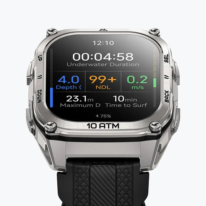 EAN 6978602500072 - KOSPET Tank M4 4,98 cm (1.96") AMOLED Digital 410 x 502 Pixeles Pantalla táctil Plata GPS (satélite) imagen 4
