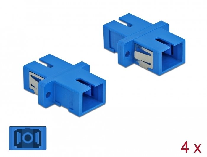 EAN 4043619859900 - DeLOCK 85990 conector de fibra óptica Hembra/Hembra imagen 1