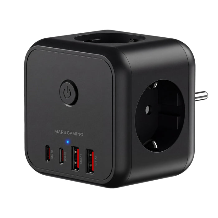 EAN 8435693114048 - Mars Gaming MDCUBE20 cargador de dispositivo móvil Negro imagen 6