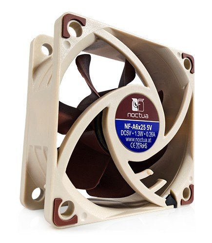 EAN 9010018100037 - Noctua NF A6x25 5V Carcasa del ordenador Ventilador 6 cm Blanco imagen 1