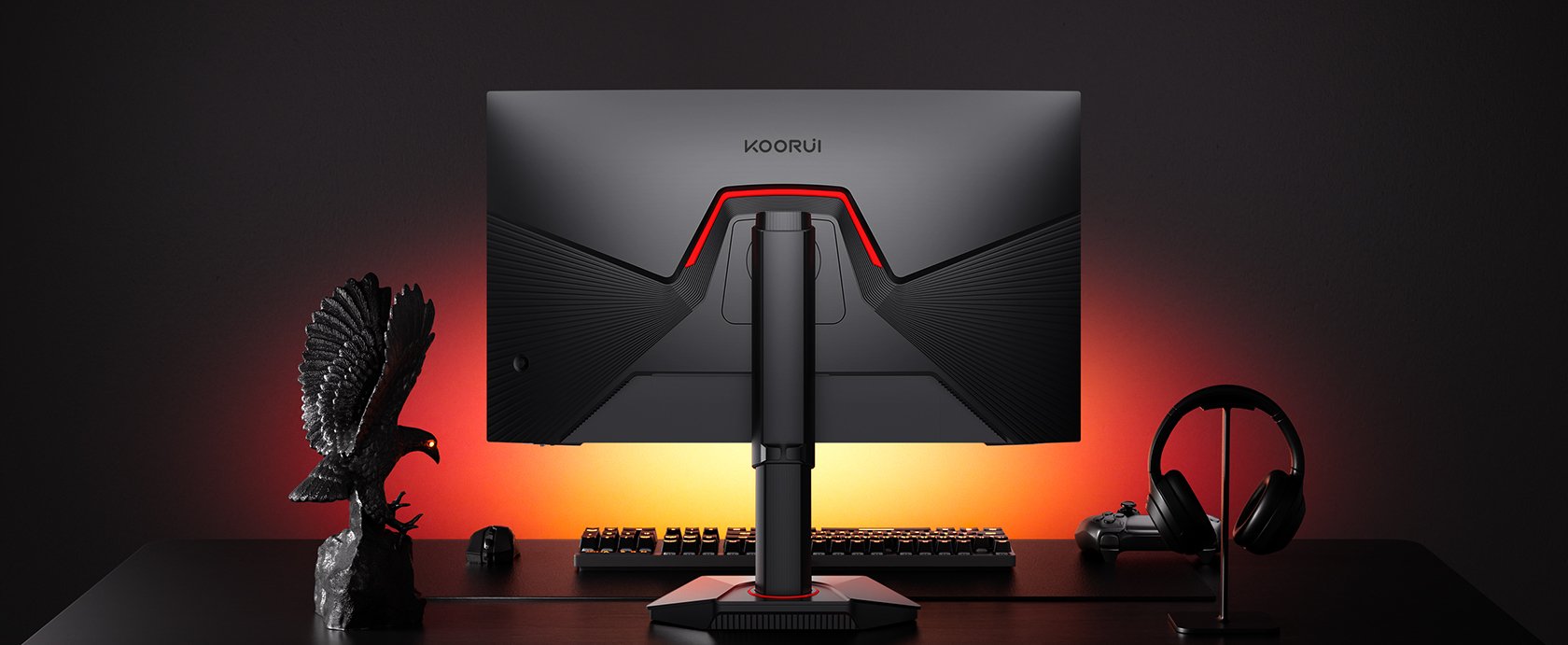 EAN 6940017322457 - Koorui G2722P pantalla para PC 68,6 cm (27") 2560 x 1440 Pixeles Quad HD Negro imagen 22