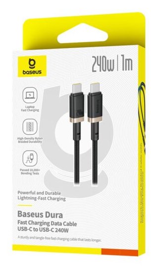 EAN 6932172691455 - Baseus P10377803U03-00 cable USB USB 2.0 1 m USB C Oro, Negro imagen 5
