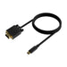 EAN 8436574708219 - AISENS A109-0692 adaptador de cable de vídeo 0,8 m USB Tipo C VGA (D-Sub) imagen 2