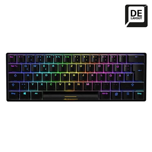 EAN 4044951033768 - Sharkoon SKILLER SGK50 S4 teclado Juego USB QWERTZ Alemán Negro imagen 1