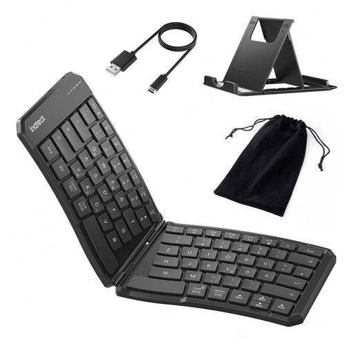 EAN 6976521119443 - Inateck N0131_black teclado Hogar / Oficina Bluetooth QWERTZ Negro imagen 1