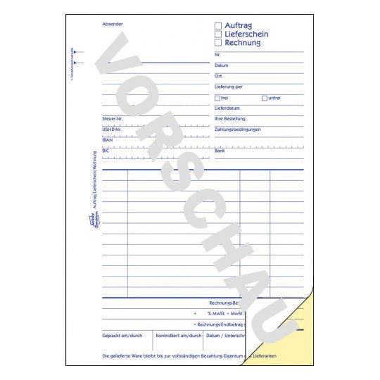 EAN 4004182017395 - Avery 1739 formulario comercial imagen 2