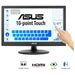 EAN 4711081368403 - ASUS VT168HR pantalla para PC 39,6 cm (15.6") 1366 x 768 Pixeles WXGA LED Pantalla táctil Negro imagen 1