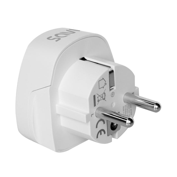 EAN 5901986049074 - Savio AP-02 adaptador e inversor de corriente Universal 3250 W Blanco imagen 3