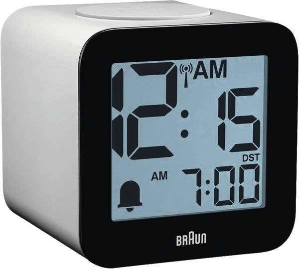EAN 4007218600769 - Braun BC25WP-DCF Reloj radiocontrolado Otro Negro, Blanco imagen 2