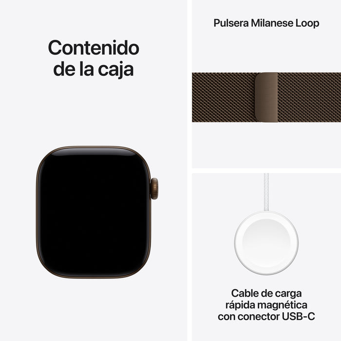 EAN 195951375991 - Apple Watch Series 12 OLED Digital 374 x 446 Pixeles Pantalla táctil 5G Wifi GPS (satélite) imagen 7