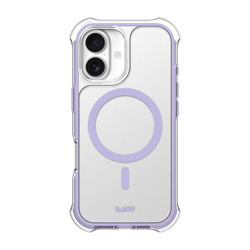 EAN 4895206943833 - LAUT AERO PROTECT funda para teléfono móvil 16 cm (6.3") Púrpura, Transparente imagen 1