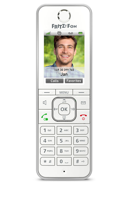 EAN 4023125028755 - Fon FRITZ! C6 International Teléfono DECT Identificador de llamadas Blanco imagen 5