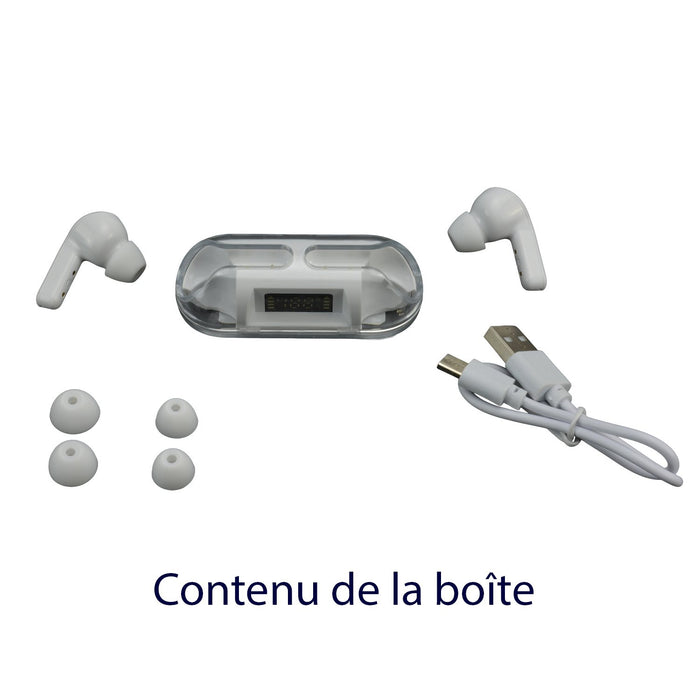 EAN 3700224772468 - MCL BLUETOOTH IN-EAR HEADPHONES Auriculares Inalámbrico Dentro de oído Business/Everyday USB Tipo C Blanc imagen 2