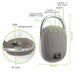 EAN 8059018365696 - Techly ICASBL321GR altavoz portátil o de fiesta Altavoz monofónico portátil Gris 5 W imagen 4
